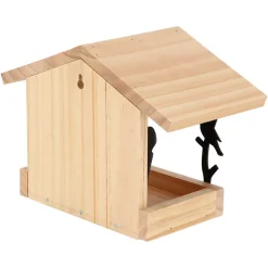 BEST FOR BIRDS - Mangeoire murale en pin et fer