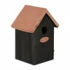 BEST FOR BIRDS - Nichoir à oiseaux en pin et cuivre troglodyte