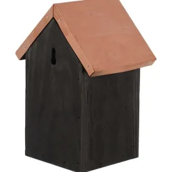 BEST FOR BIRDS - Nichoir à oiseaux en pin et cuivre troglodyte