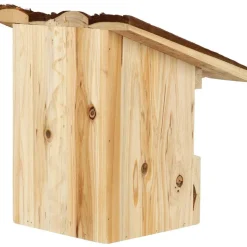 BEST FOR BIRDS - Nichoir pour oiseaux avec toît en écorce rouge gorge