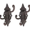 BEST FOR BOOTS - Crochet multipositions pivotant en fonte s : 5,7 x 9,3 x 14,2 cm