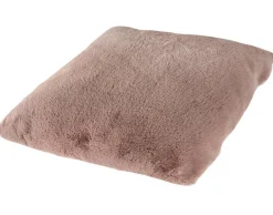 BEST MOBILIER - Joy - coussin - en fausse fourrure - 48x48 cm