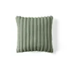 BEST MOBILIER - Laponie - coussin - en fausse fourrure côtelé - 40x40 cm