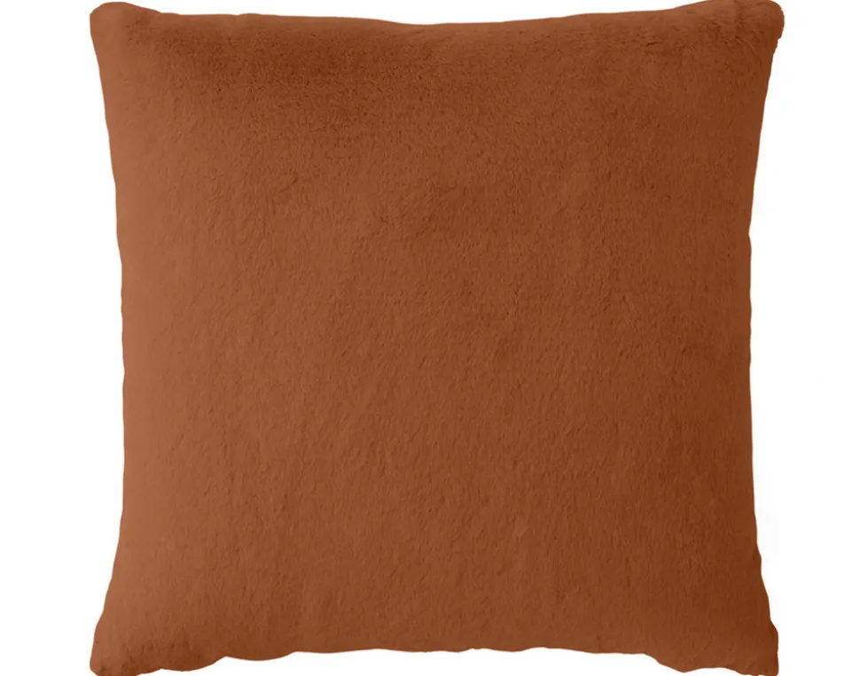 BEST MOBILIER - Oscar - coussin - en fausse fourrure - 60x60 cm