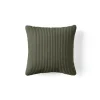 BEST MOBILIER - Pivoine - coussin - en velours côtelé - 35x35 cm