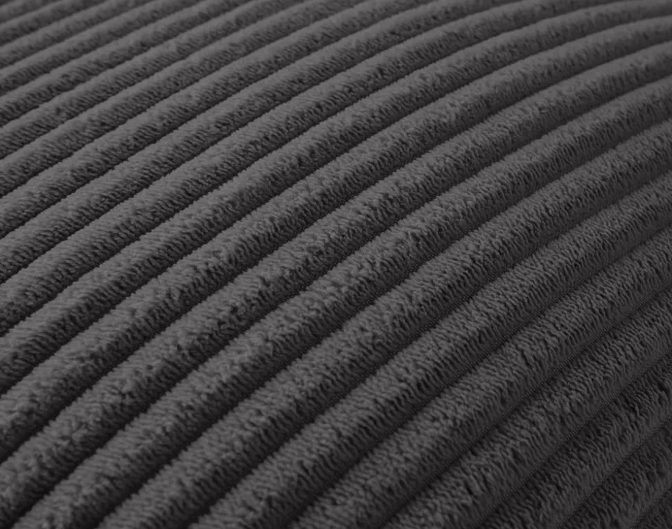 BEST MOBILIER - Rune - coussin - en velours côtelé - 37x37 cm