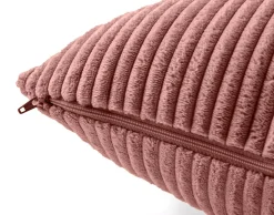 BEST MOBILIER - Selma - coussin - en velours côtelé - 40x40 cm
