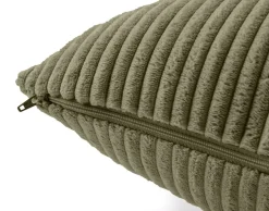 BEST MOBILIER - Selma - coussin - en velours côtelé - 60x60 cm