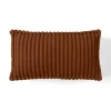 BEST MOBILIER - Stella - coussin - en velours côtelé grosses côtes - 32x57 cm
