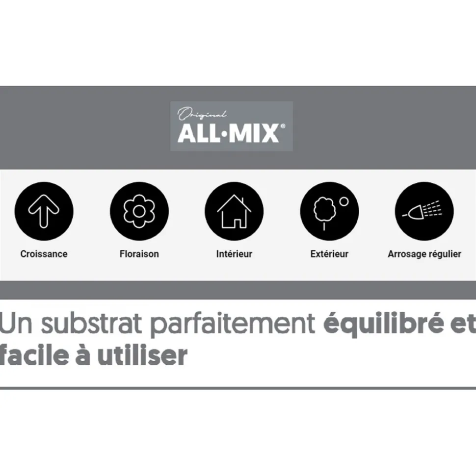 BIOBIZZ - Terreau all.mix en sac de 50 litres
