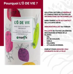 Biotonyx - adoucisseur d’eau - cicatrisant pour plantes - 1l