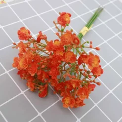 Bouquet de gypsophila artificielle - 12 tiges，fleurs d'oranger