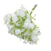 Bouquet de gypsophila artificielle - 12 tiges, ， fleurs blanches