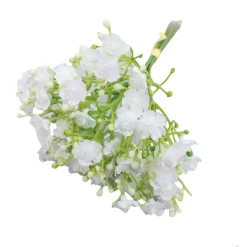 Bouquet de gypsophila artificielle - 12 tiges, ， fleurs blanches