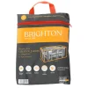 BRIGHTON - Housse pour table et chaises de jardin en polyester - 240x130x70 cm