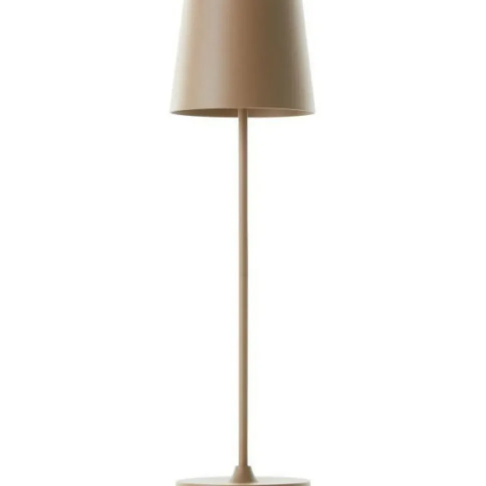 BRILLIANT - Lampe a poser led kaami - métal et plastique - cappuccino - 2w - ip44