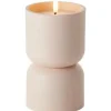 BRILLIANT - Lampe de table d'extérieur- - lovere - plastique - 3 w - forme bougie - beige et brun clair