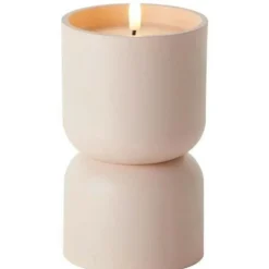 BRILLIANT - Lampe de table d'extérieur- - lovere - plastique - 3 w - forme bougie - beige et brun clair