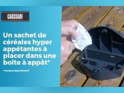 CAUSSADE - Caussade anti rats & mulots - efficacité radicale - lieux sec - 6 sachets céréales - prêt à l'emploi - 150g carmuc150n