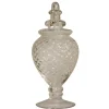 CHEHOMA - Bocal sur base verre diamant 21x10cm