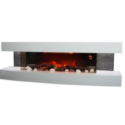 Chemin'arte cheminée électrique 2000w - lounge 3xl