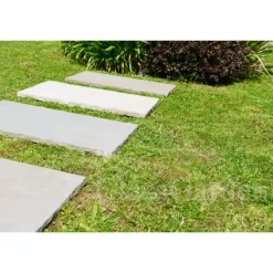 CLASSGARDEN - Pas japonais grès kandla multicolore 100x50 - pack de 14 pièces