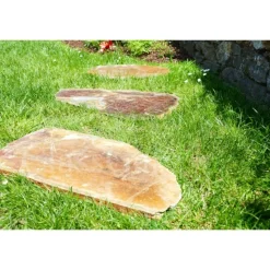 CLASSGARDEN - Pas japonais corten irrégulier - pack de 18 pièces