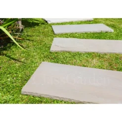 CLASSGARDEN - Pas japonais grès kandla multicolore 100x50 - pack de 18 pièces