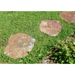 CLASSGARDEN - Pas japonais corten irrégulier - pack de 10 pièces