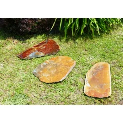 CLASSGARDEN - Pas japonais corten irrégulier - pack de 20 pièces