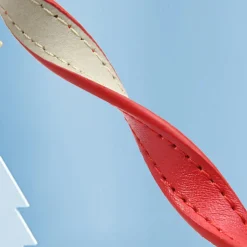 Collier pour chat avec clochette en cuir pu-S