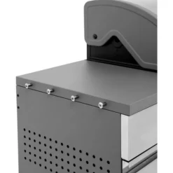 COOKINGBOX - Barbecue a gaz - cooking box - brisbane - cuisine inox - 142 x 57 x 112 cm - gris