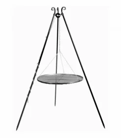 COOKKING - Barbecue grille de cuisson suspendu sur trépied 200 cm 鈥