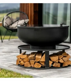 COOKKING - Braséro de jardin xxl palermo, 60cm de diamètre, acier naturel, cookking, 111560