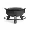 COOKKING - Braséro de jardin avec grille multifonctionnel bandito, avec grille de cuisson multifonction 50cm,111354