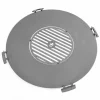 COOKKING - Plaque de cuisson en inox pour braséro, 78cm, grille de 36cm, cookking, 222411