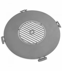 COOKKING - Plaque inoxydable pour braséro, grille 50cm, 4 poignée, cookking, 222414