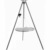 COOKKING - Support de cuisson sur trépied, grille à rôtir inclue, avec moulinet, cookking, 111356
