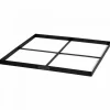 COOKKING - Support pour braséro carré, 80x80cm, acier brut, cookking, 111036