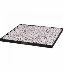COOKKING - Support pour braséro carré, 80x80cm, acier brut, cookking, 111036