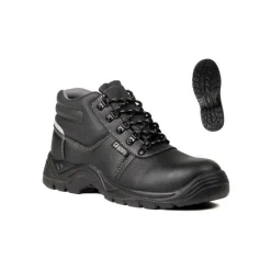 COVERGUARD - Chaussures de sécurité hautes en cuir pleine fleur agate ii s3 src noir p41 coverguard 9agh010041