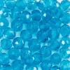 CREOTIME - 45 perles à facettes rondes ø 4 mm - turquoise
