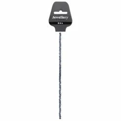 CREOTIME - 45 perles à facettes rondes ø 4 mm - gris foncé