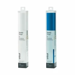 CRICUT - 2 vinyles amovibles 91 x 33 cm - bleu, blanc
