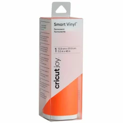 CRICUT - Vinyle permanent orange 121,9 x 13,9 cm - cricut joy