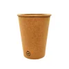 CROKUS - Petit gobelet café 35 cl carton kraft par 50