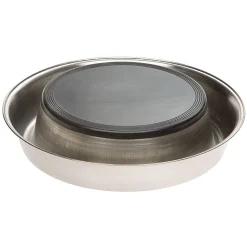 Écuelle acier inox bord relevé anti-dérapant chiens chats ferplast supernova