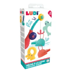 D - Pêche à la ligne en mousse, jeu de bain éducatif pour enfant