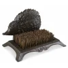 DÉCORATION D'AUTREFOIS - Gratte-pied fonte fonte marron - décoration d'autrefois