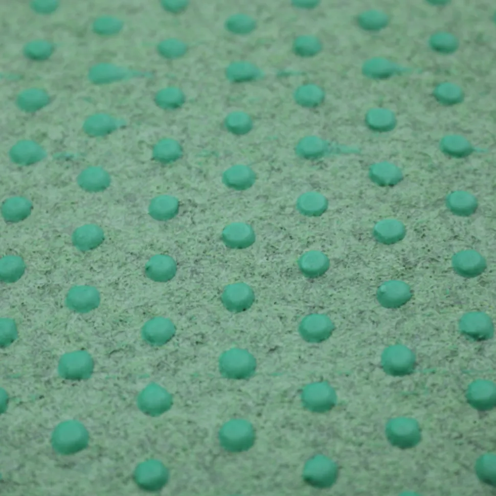 DÉCOWEB - Moquette d'extérieur verte sur plots - imitation gazon synthétique - rouleau de 4m x 29m